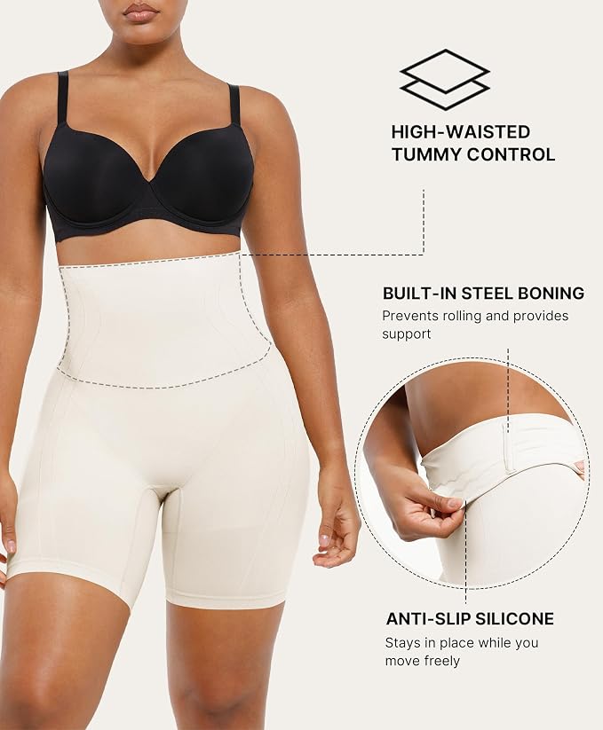Elevora High Waisted Shorts
