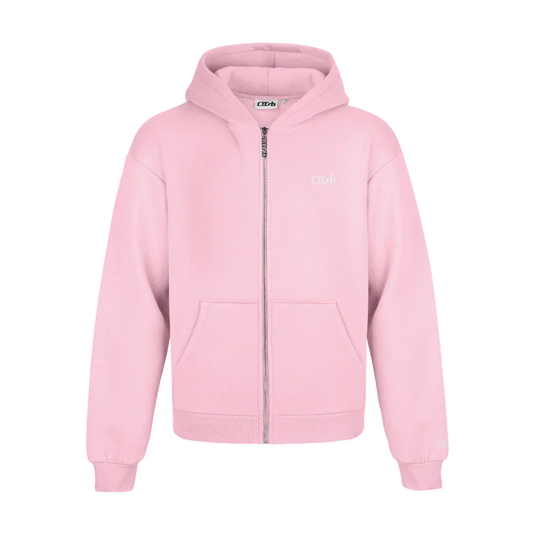 Tracksuit  zip-up pink