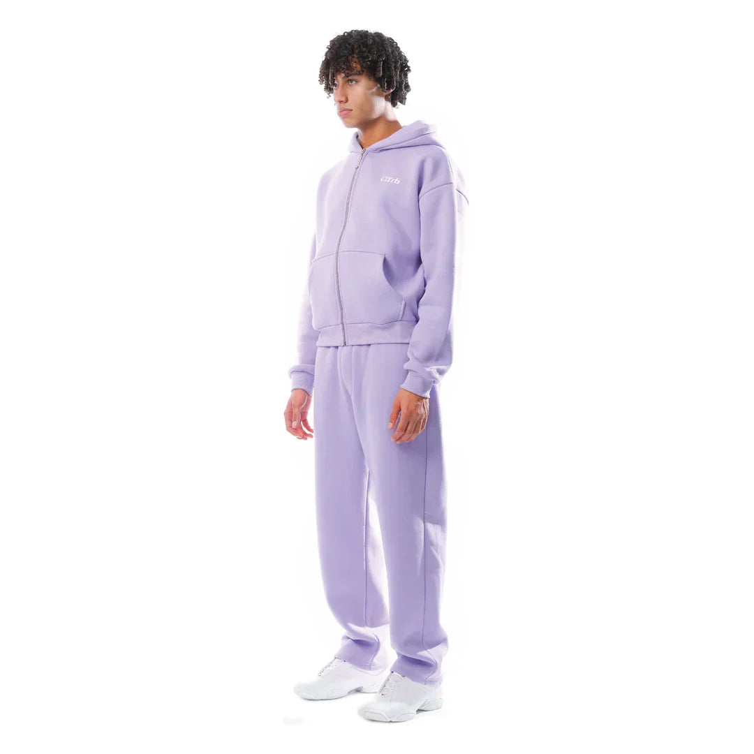 Tracksuit  zip-up purple