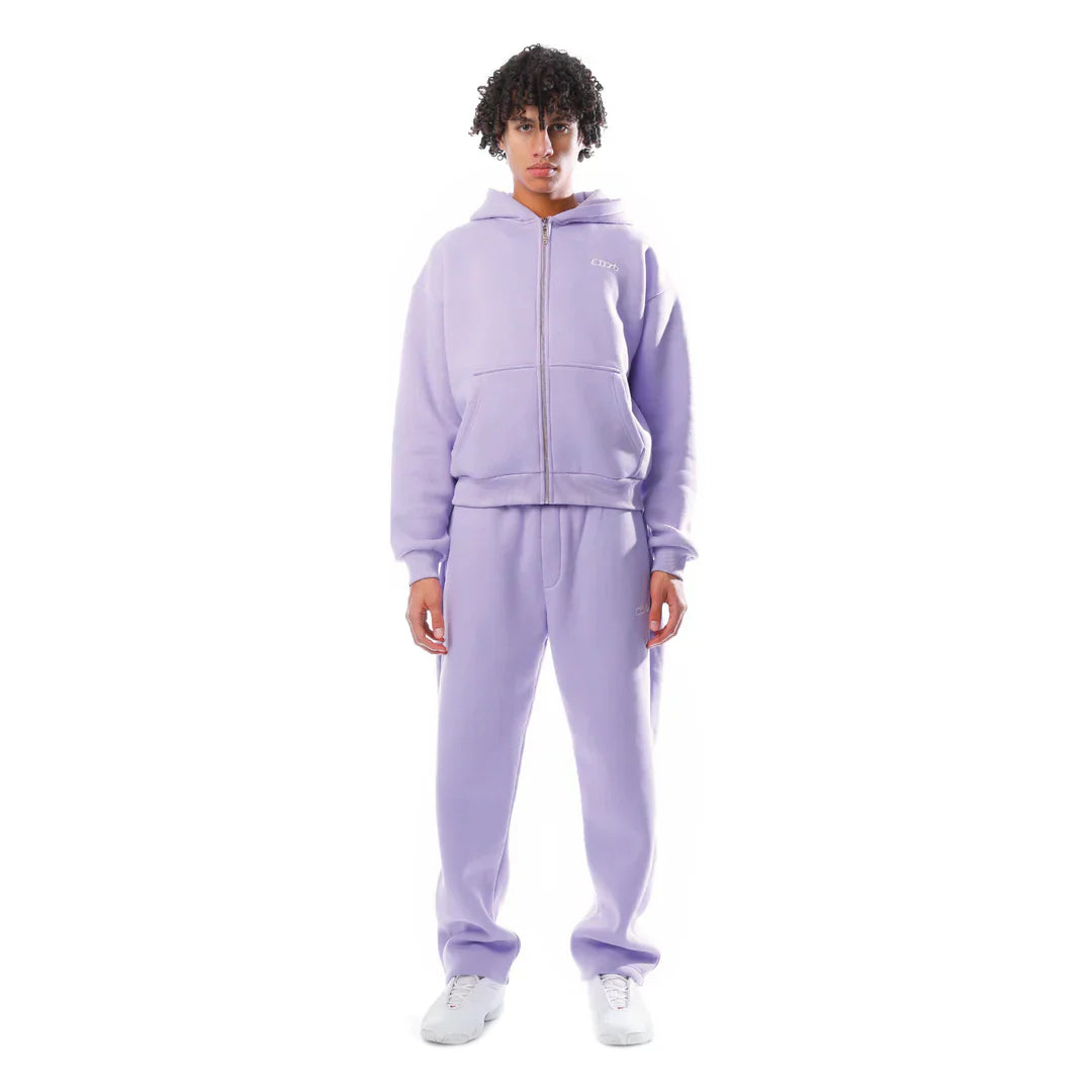 Tracksuit  zip-up purple