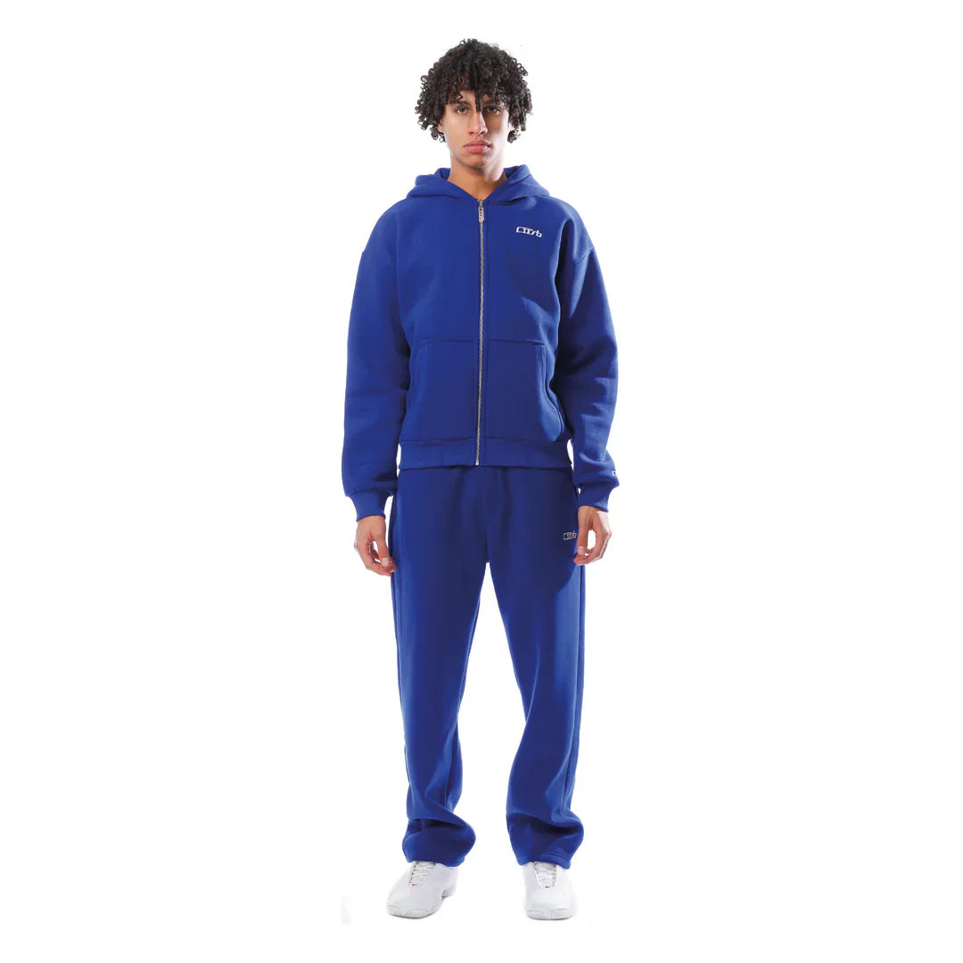 Tracksuit  zip-up blue