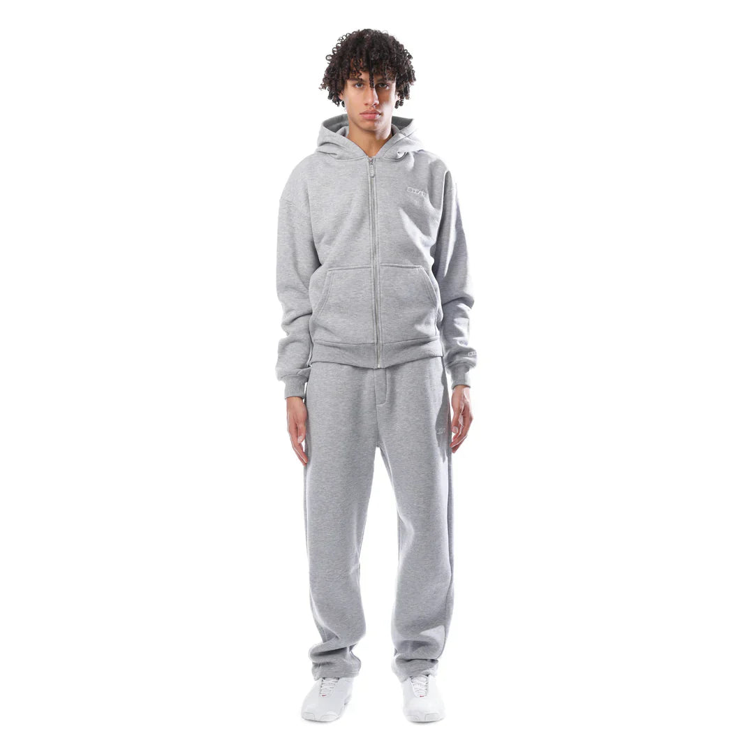 Tracksuit  zip-up grey