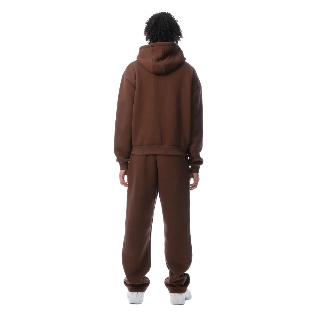 Tracksuit  zip-up brown