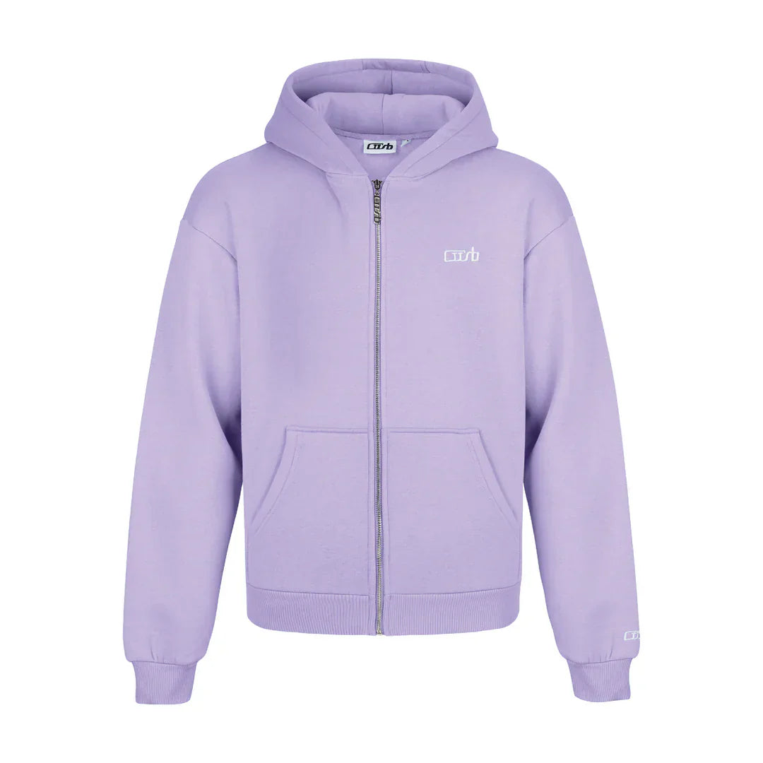Tracksuit  zip-up purple